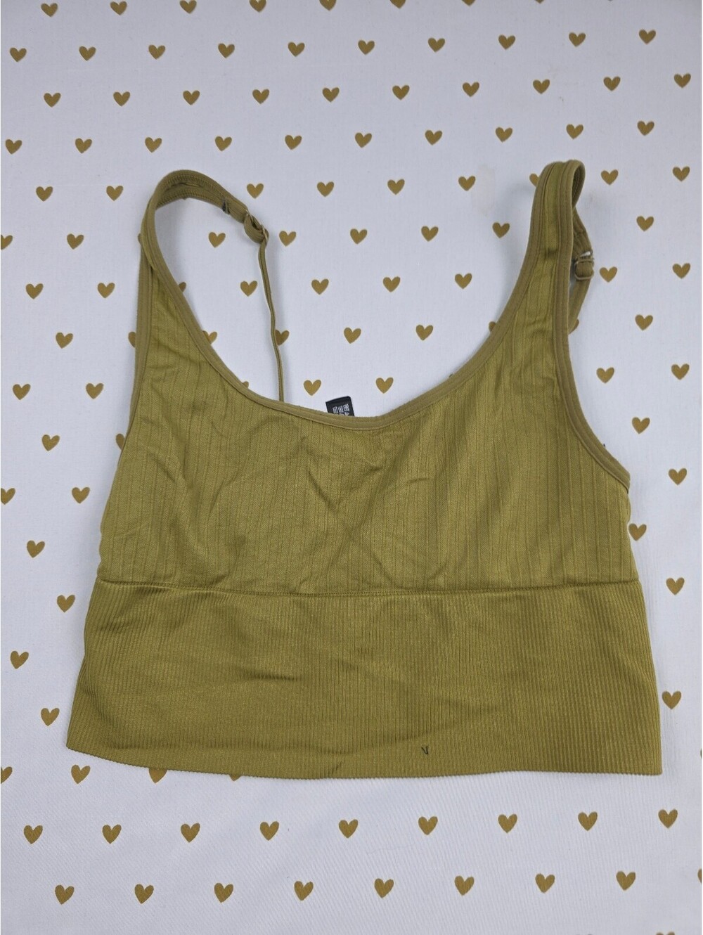 Victorias Secret Green Small Sports Bras Active Tank Tops Exercise Support